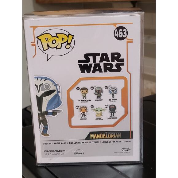 Funko Pop Star Wars Mandalorian #463 Bo-Katan Kryze Protective Case - Picture 3 of 6
